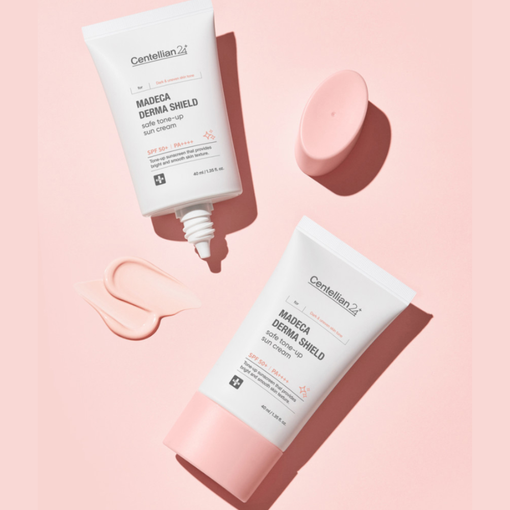 Centellian24 [NEW] Madeca Derma Shield Safe Tone-Up Sun Cream Special Set (40ml + 20ml)
