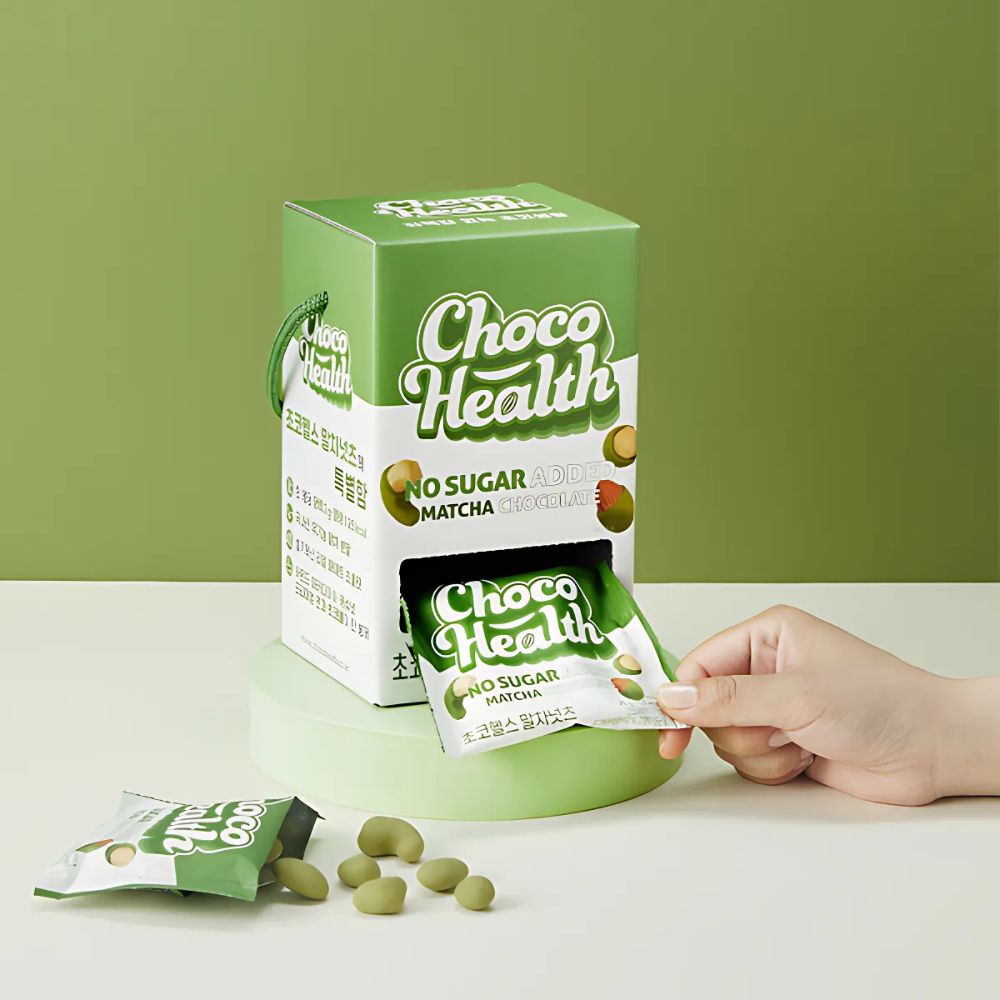 Choco Health No Sugar Added Matcha Chocolate 25g*10 packs DODO SKIN