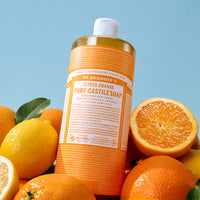 DR.BRONNER'S Citrus Orange Pure Castile Soap 475ml