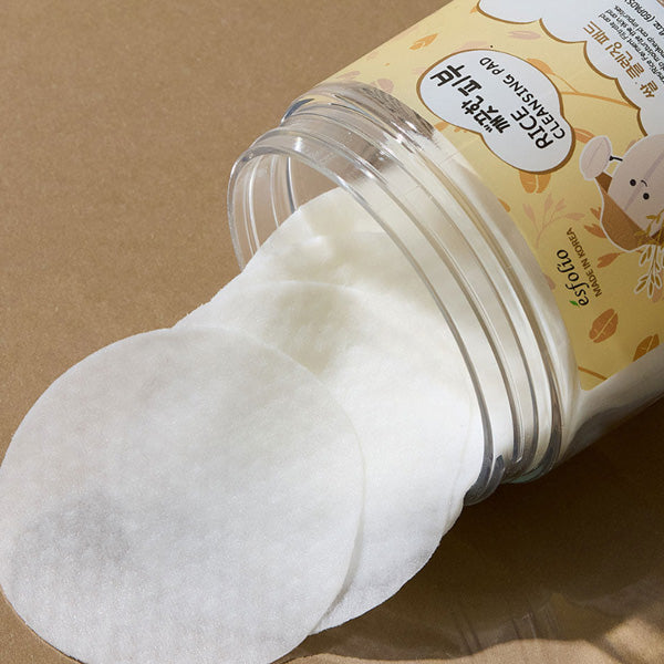 esfolio Clean Skin Rice Cleansing Pads 130ml 60 Sheets