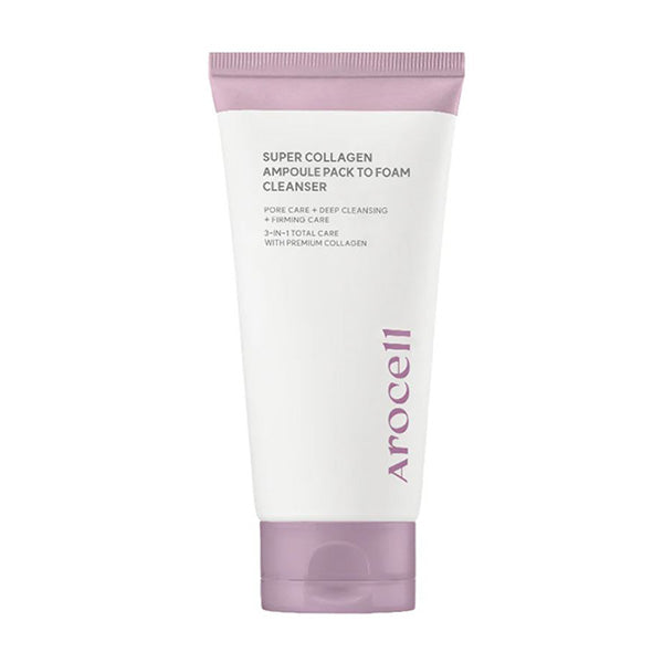 AROCELL Super Collagen Pack to Foam Cleanser 120g