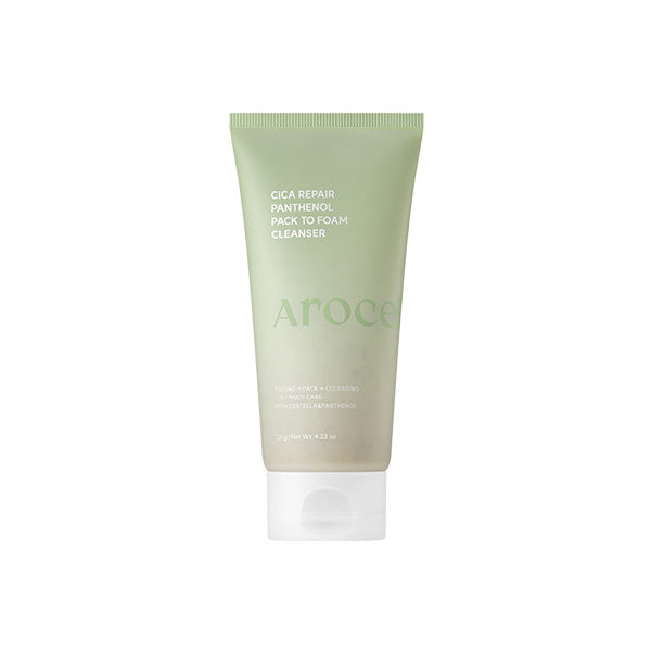 AROCELL Cica Repair Panthenol Pack to Foam Cleanser 120g