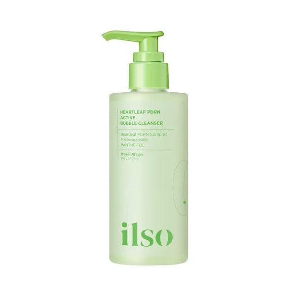 ilso Heartleaf PDRN Active Bubble Cleanser 200g