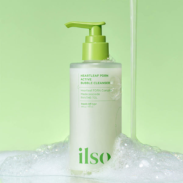 ilso Heartleaf PDRN Active Bubble Cleanser 200g