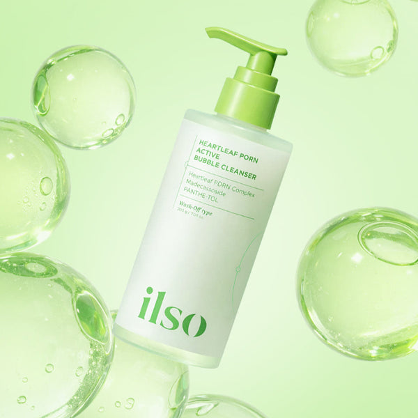ilso Heartleaf PDRN Active Bubble Cleanser 200g