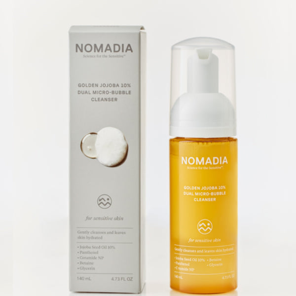 Nomadia Golden Jojoba 10% Dual Micro Bubble Cleanser 140ml