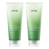 Anua Houttuynia Cordata Quercetinol Sebum & Pore Deep Cleansing Foam Exfoliating Cleanser for Oily Skin 150ml, 2 Pieces