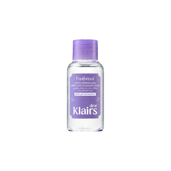 dear, klairs Supple Preparation Unscented Cleansing Water 50ml
