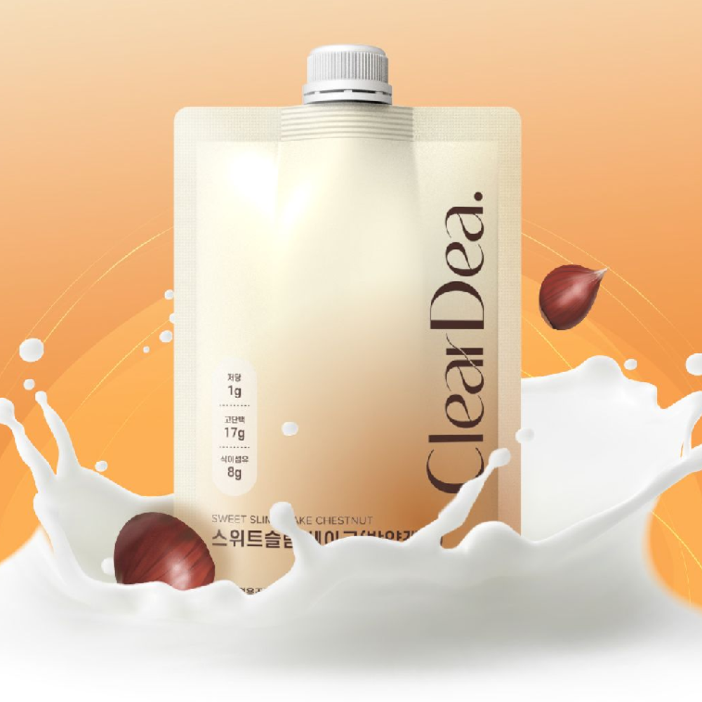 ClearDea. Sweet Slim Shake Bar Chestnut 5ea (1 Box)