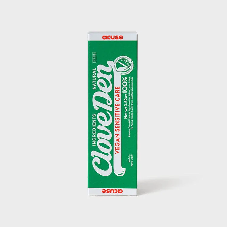 CloveDen Vegan Sensitive Care Toothpaste 100g
