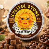 XYLITOL STONE Ziplock Bag a cup of coffee 70g