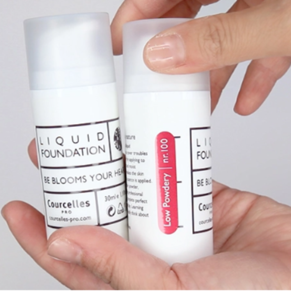 Courcelles Liquid Foundation 15ml/30ml (Pump Type) – 7 Shades