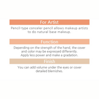 Courcelles Original Concealer Pencil (2 Colors: CC700 / CC800) – Optional Sharpener Included