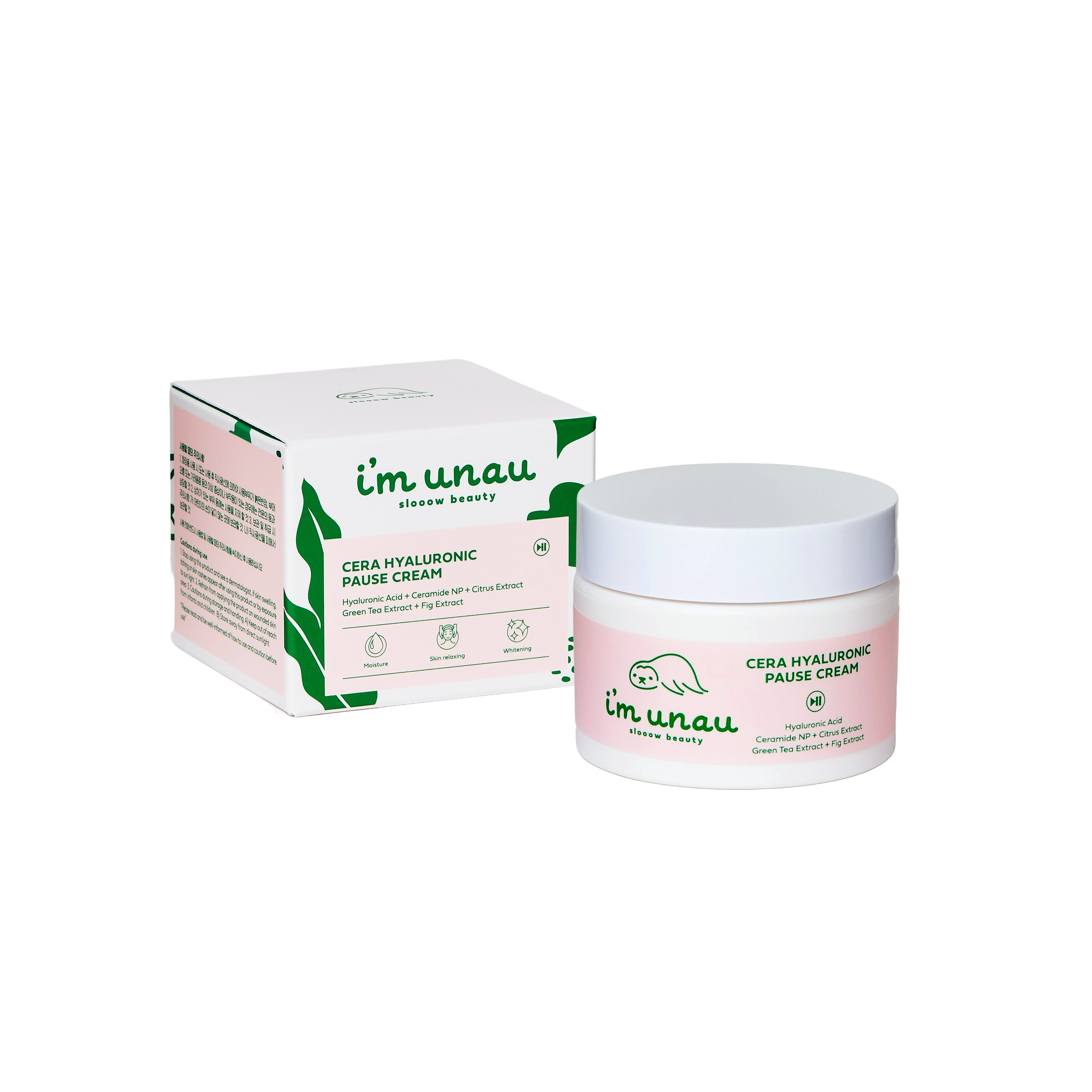 i'm unau Cera Hyaluronic Pause Cream 50ml
