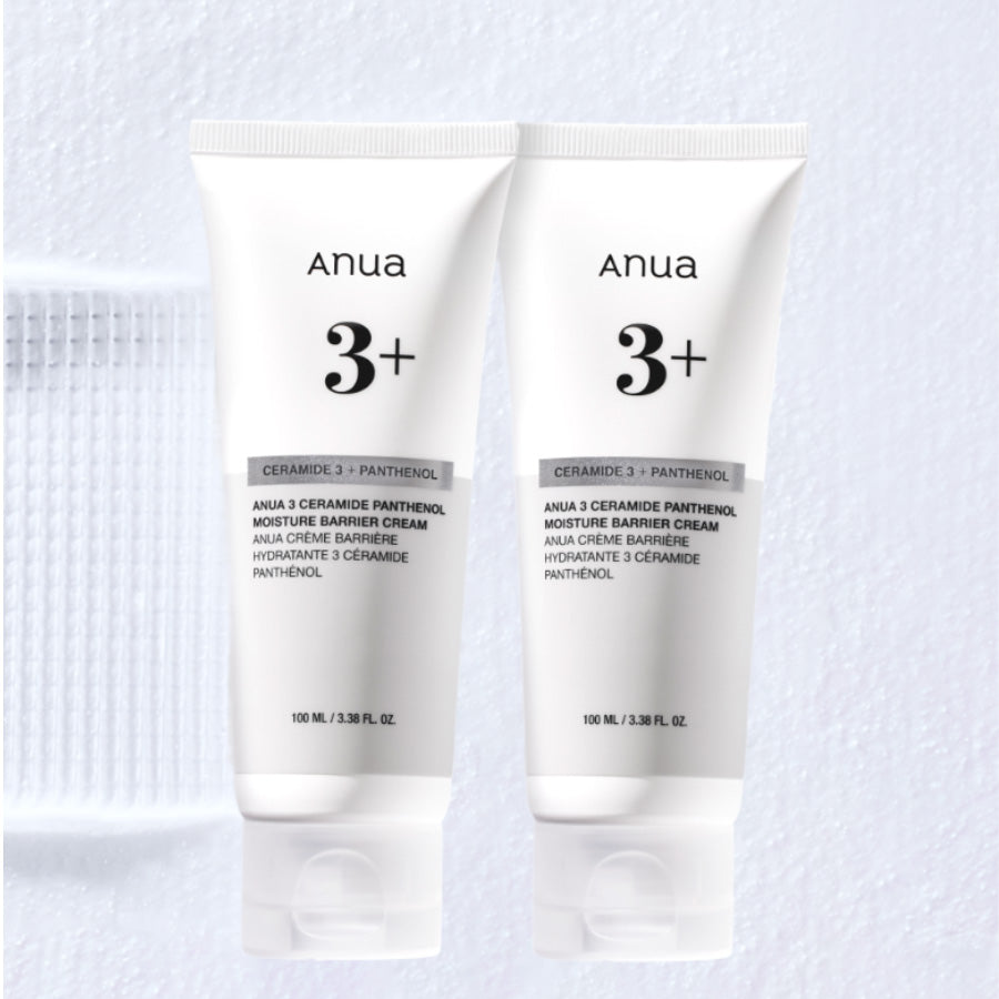 Anua 3 Ceramide Panthenol Moisture Barrier Cream Lotion 100ml [1+1]