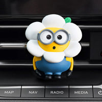 DASHCRAB Minions Air Freshener Bob Flower