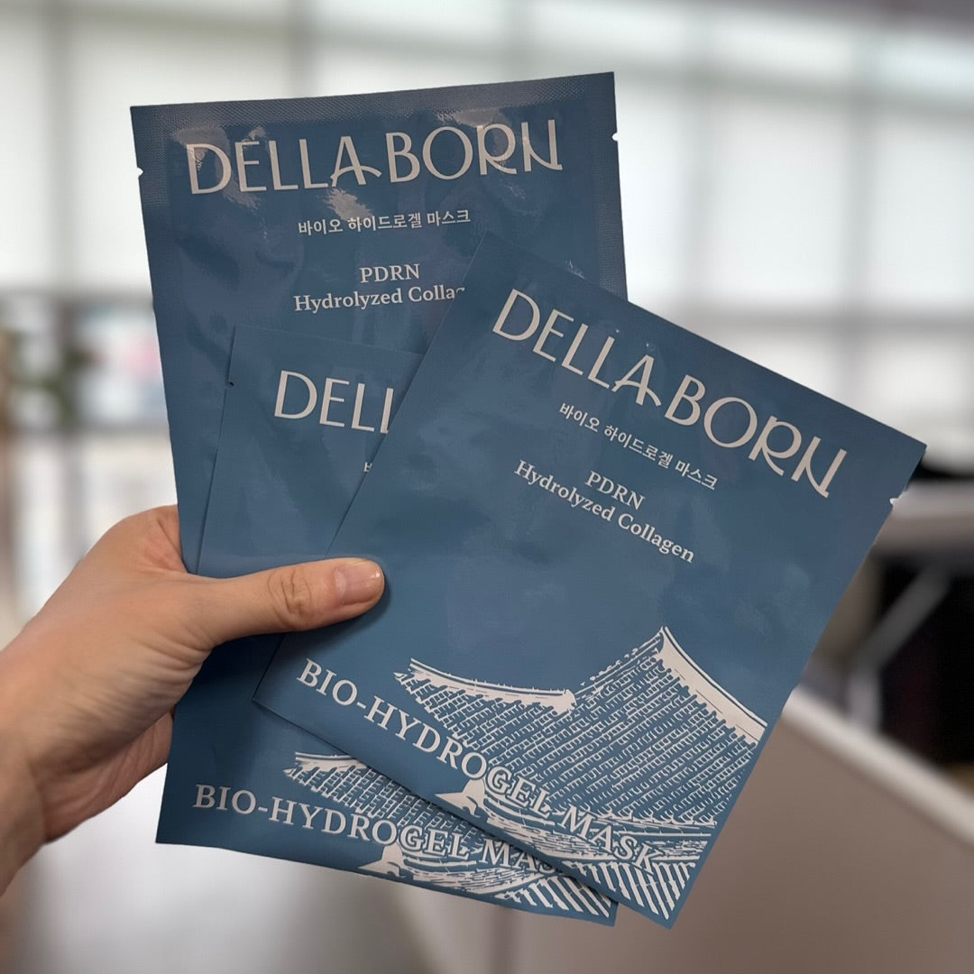 DELLA BORN Bio Hydrogel Mask 1 Box (5 Sheets)