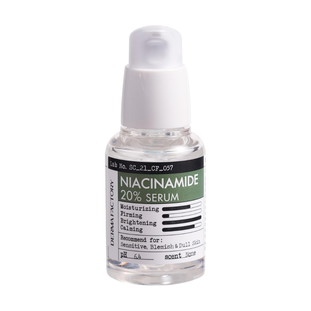 DERMA FACTORY Niacinamide 20% Serum 30ml
