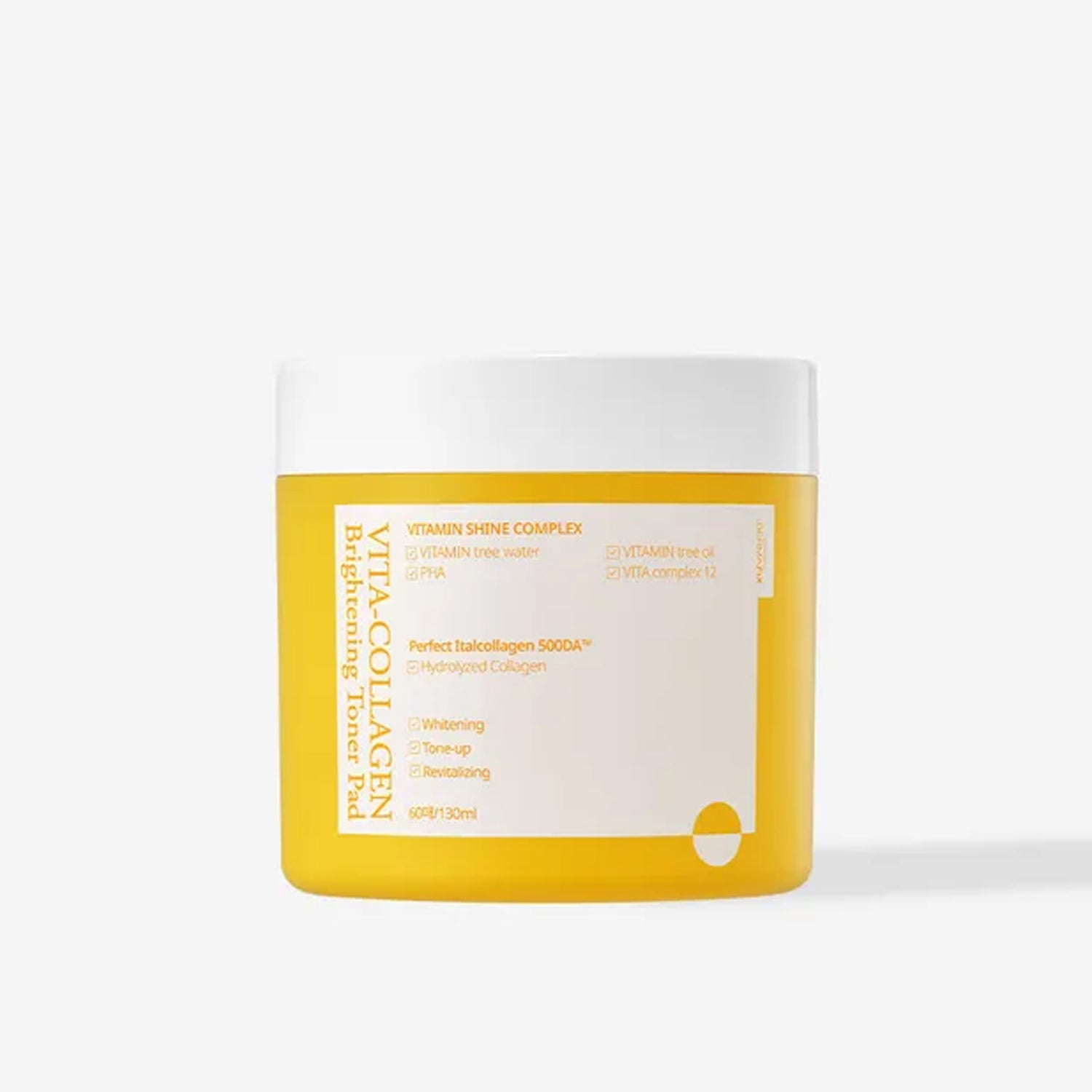 DERMAFIX Vita Collagen Brightening Toner Pad 60 Pads