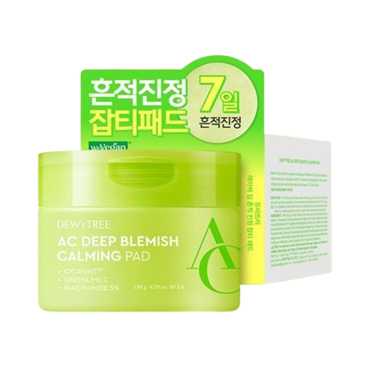 DEWYTREE AC Deep Blemish Calming Pad 80P | DODO SKIN – DODOSKIN
