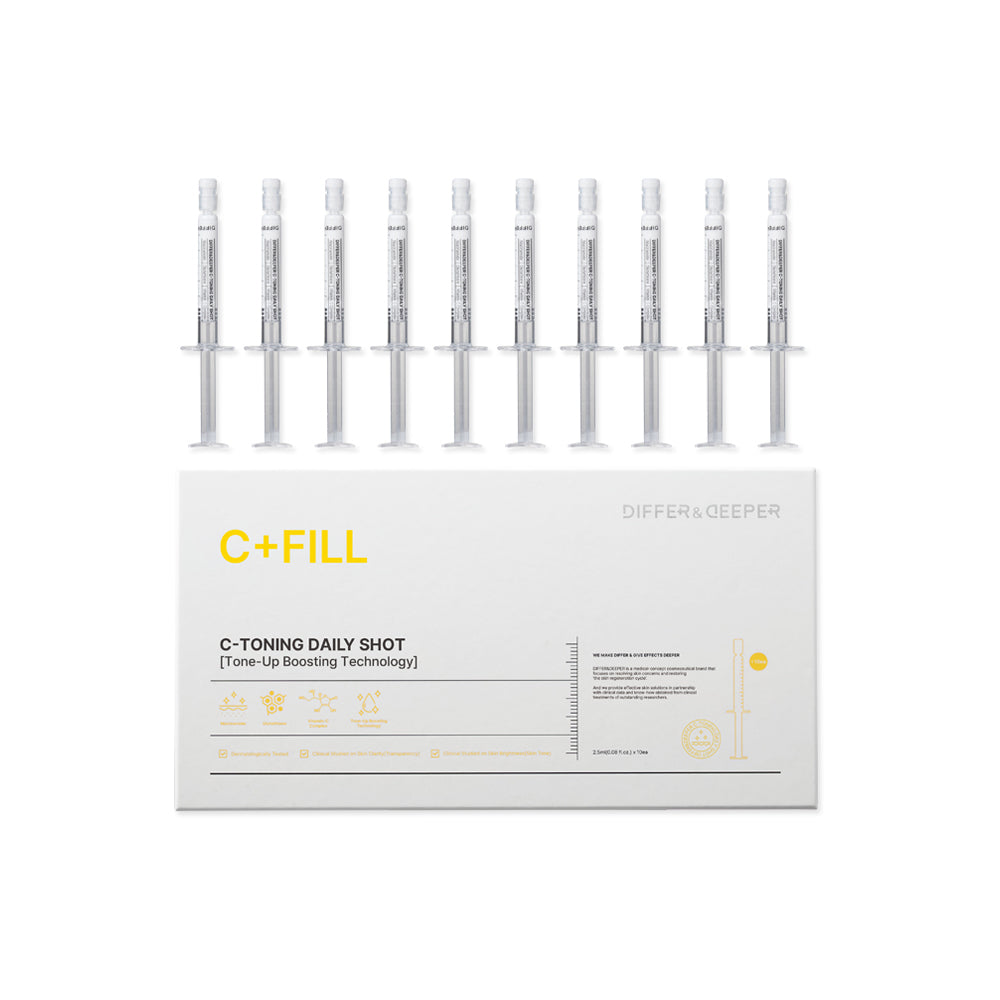 DIFFER&DEEPER C-Toning Daily Shot 2.5ml x 10ea