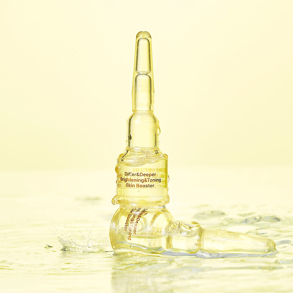 DIFFER&DEEPER Brightening&Toning Skin Booster Starter Pack 2ml x