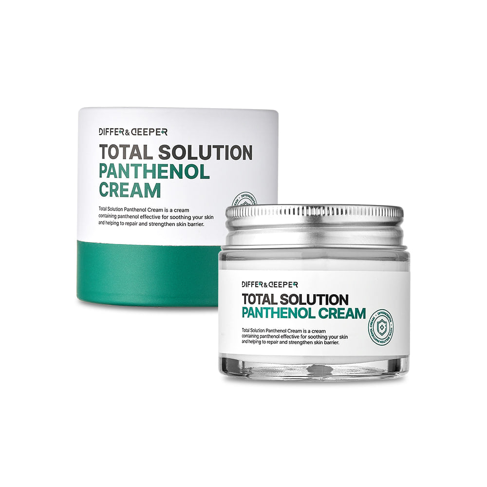 DIFFER&DEEPER Total Solution Panthenol Cream 70g