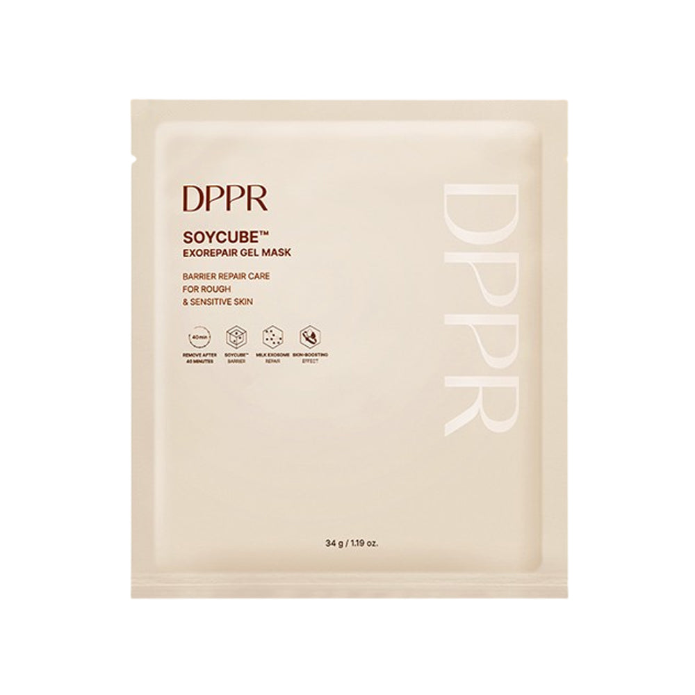 DPPR Soycube Exorepair Soybean Gel Mask (4 Sheets)
