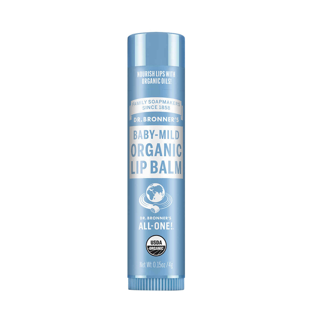 DR.BRONNER'S Baby Mild Organic Lip Balm 4g