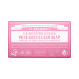 DR.BRONNER'S Cherry Blossom Pure Castile Bar Soap 140g