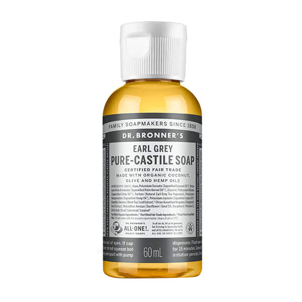 DR.BRONNER'S Earl Grey Pure Castile Soap 60ml