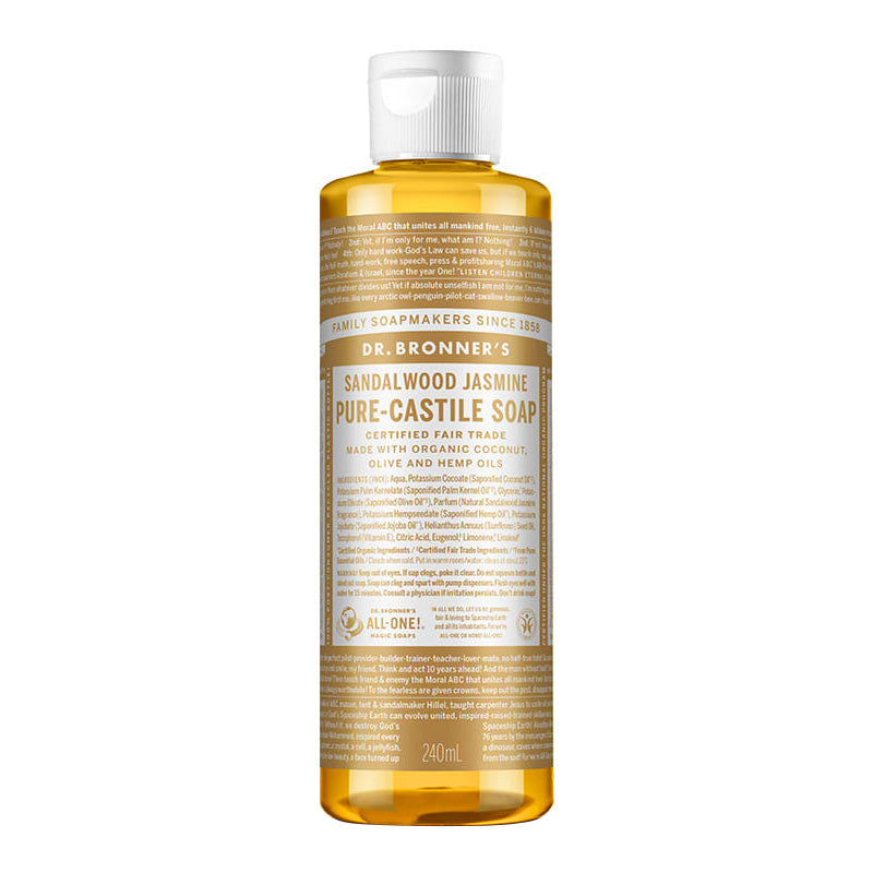 DR.BRONNER'S Sandalwood Jasmine Pure Castile Soap 240ml
