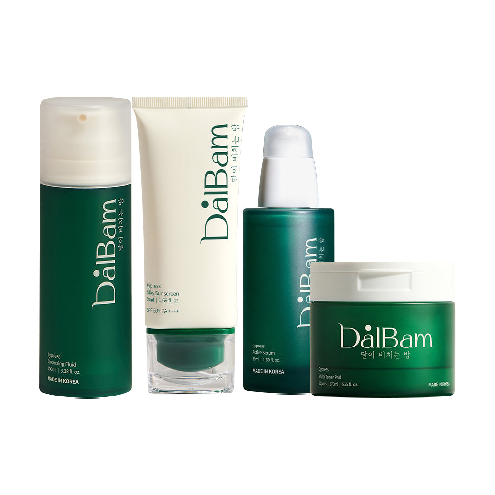 DalBam Cypress Silky Hinoki Water Skincare Set