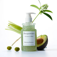 Deep;erence Relaxing Perfume Shampoo 300ml Greenery & Basil Special Set