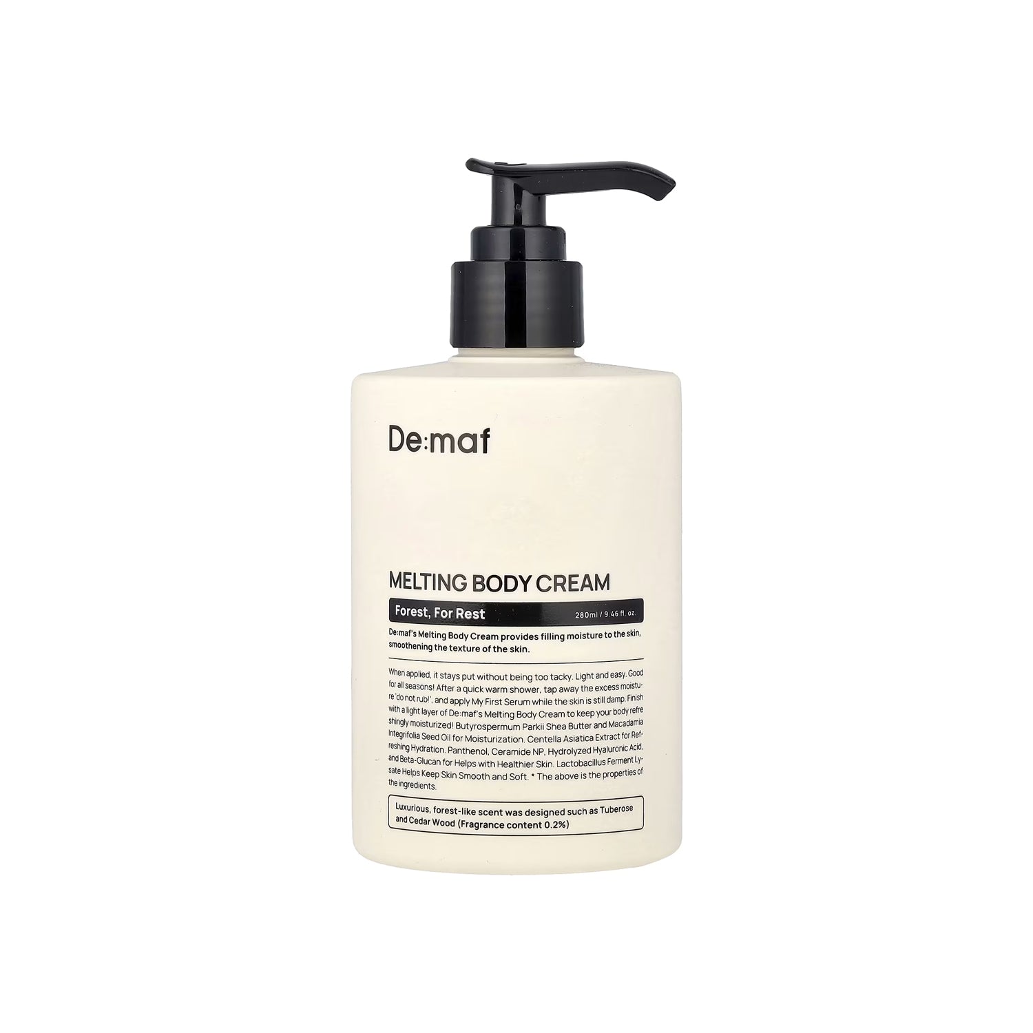 De:maf Forest For Rest: Melting Body Cream 280ml