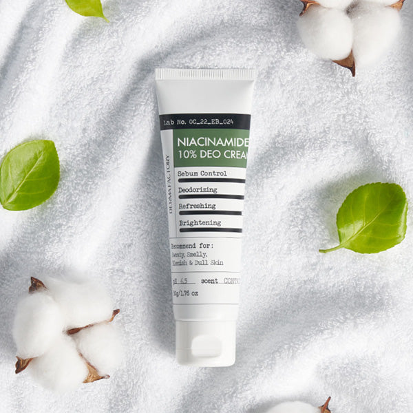 DERMA FACTORY Niacinamide 10% Deo Cream 50g