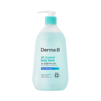 A 420ml bottle of Derma-B AC Control Body Wash, designed for clear skin and gentle cleansing. Perfect for daily use!