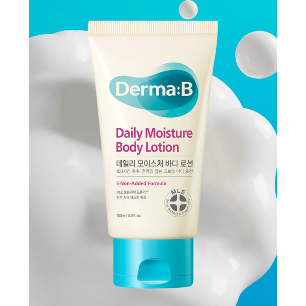 Derma:B Daily Moisture Body Lotion 150ml (Tube Type)