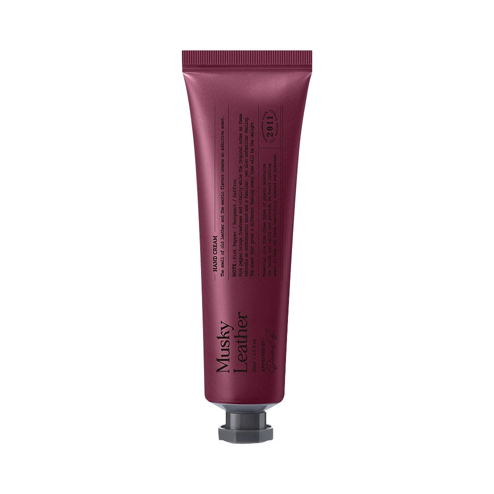 Derma:B Narrative Hand Cream Musky Leather 50ml