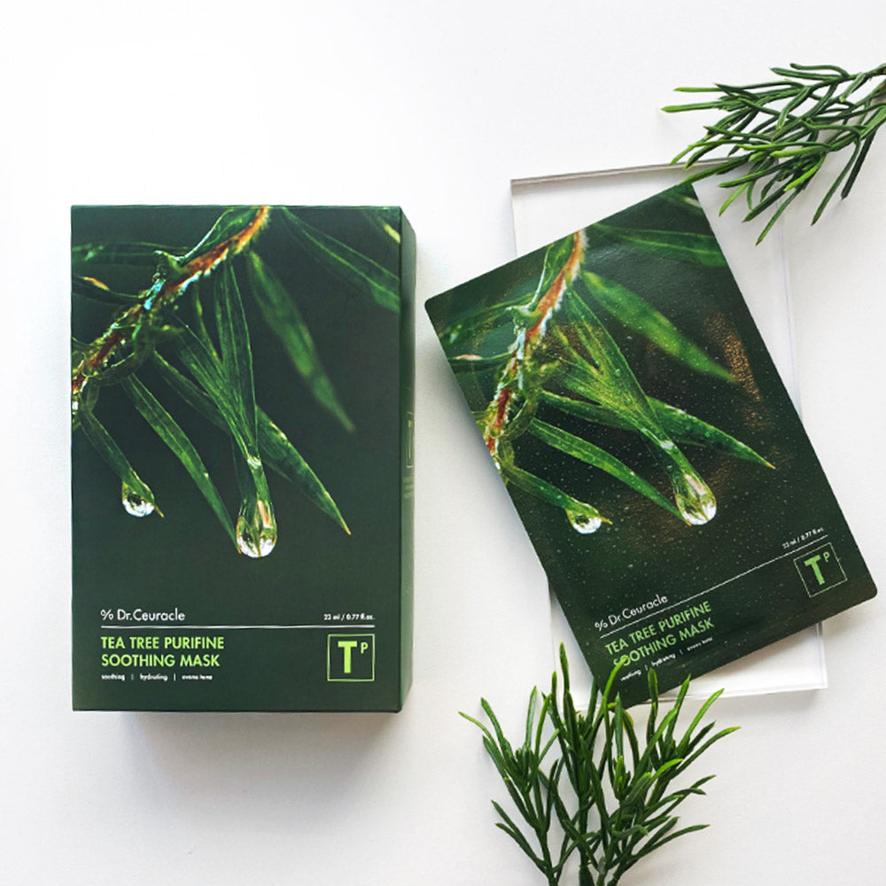 Dr.Ceuracle Tea Tree Purifine Soothing Mask 10ea