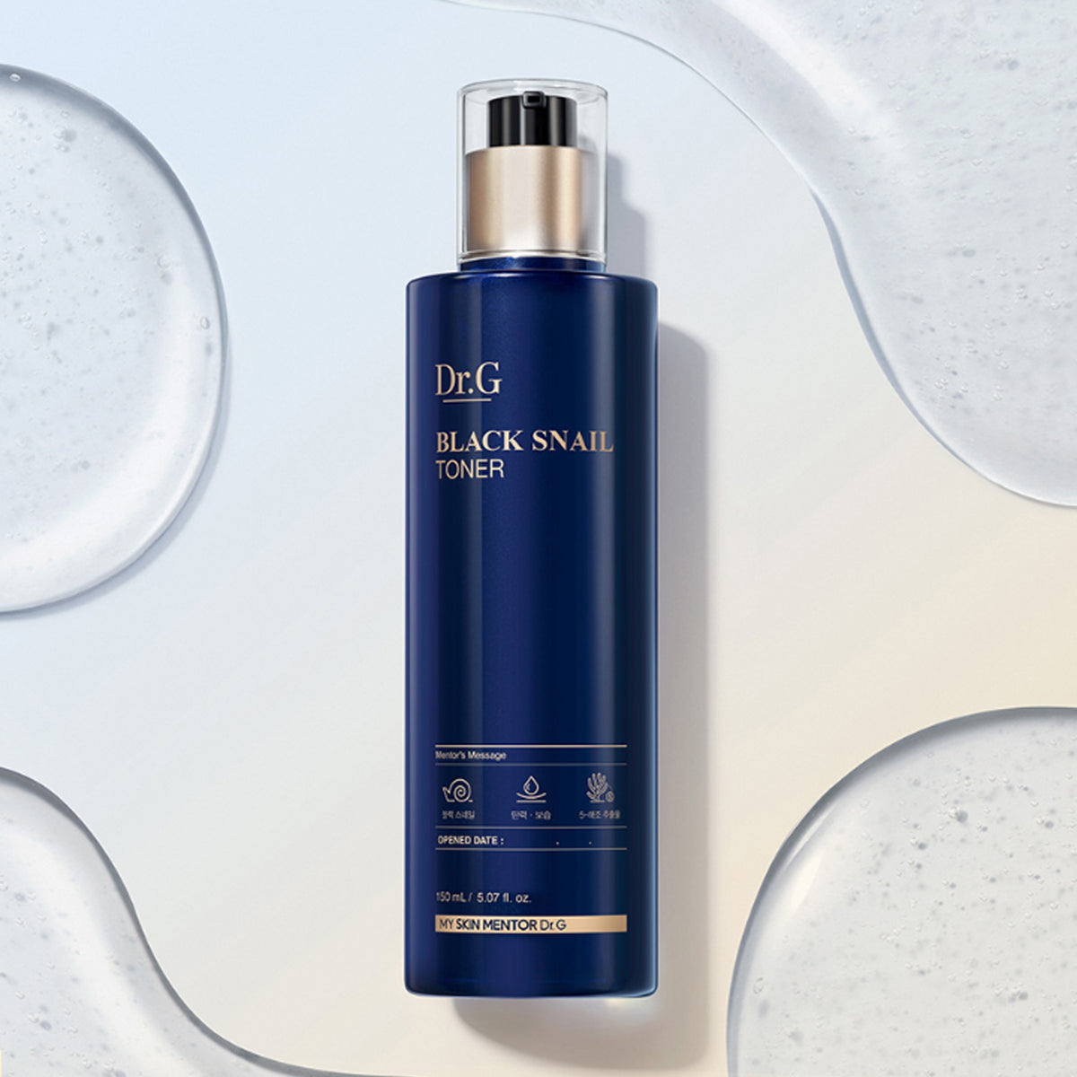 Dr.G Black Snail Basic 2-Piece Set (Toner 150ml + Emulsion 150ml)