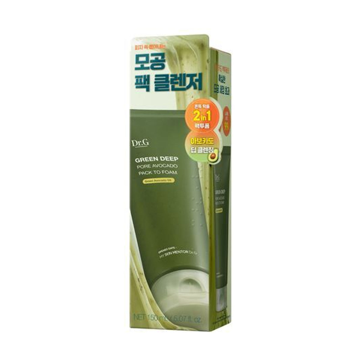 Dr.G Green Deep Pore Avocado Pack To Foam 150ml