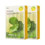 Dr.G Red Blemish Cool Vita C Clear Mask 30g (10 Sheets + 10 Sheets)