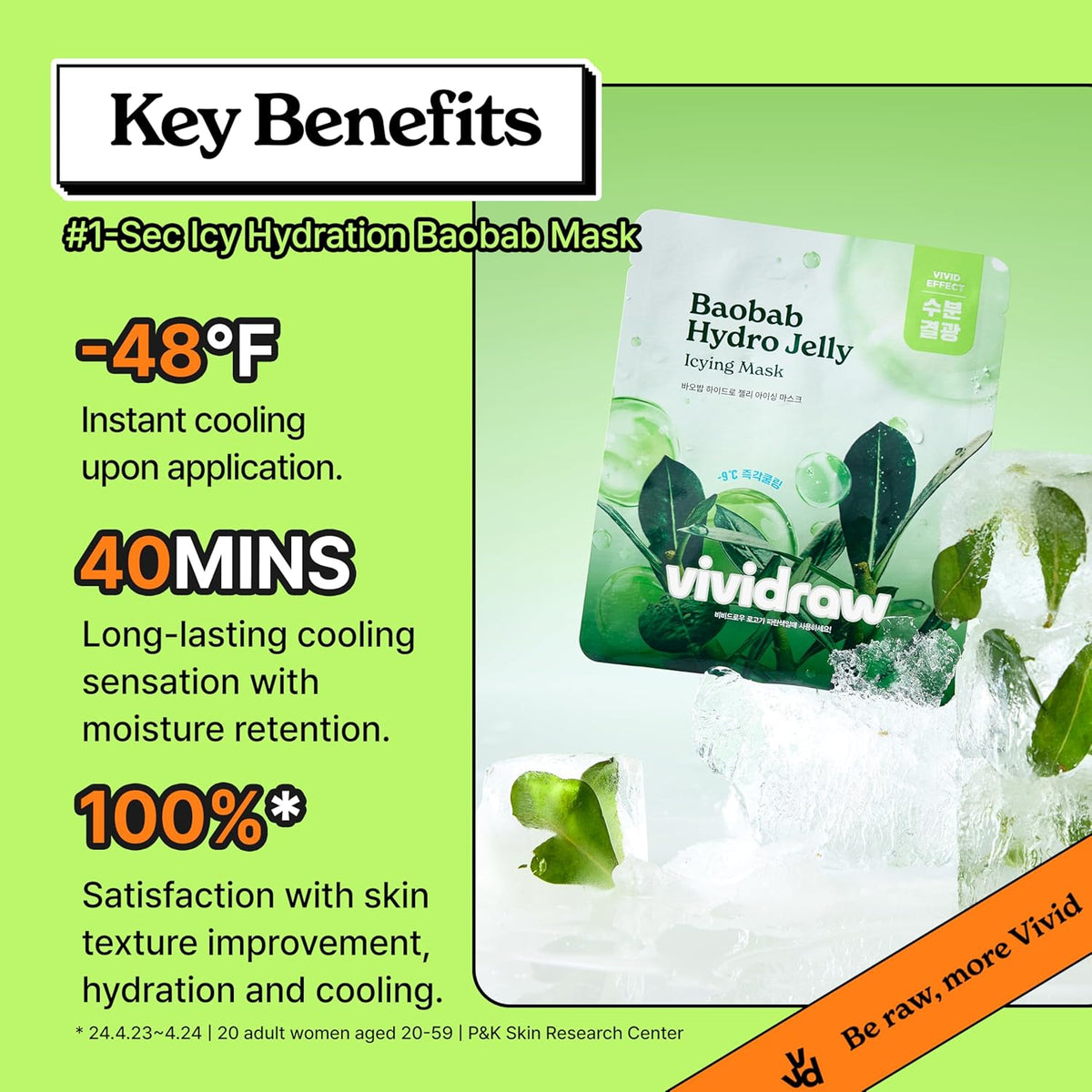 Dr.G vividraw Baobab Hydro Jelly Icing Mask (10 Sheets)