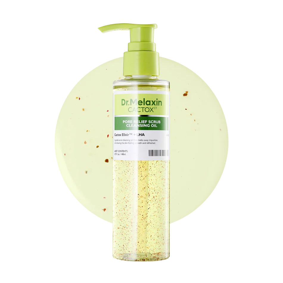 Dr.Melaxin Cactox Pore Relief Scrub Cleansing Oil 140ml