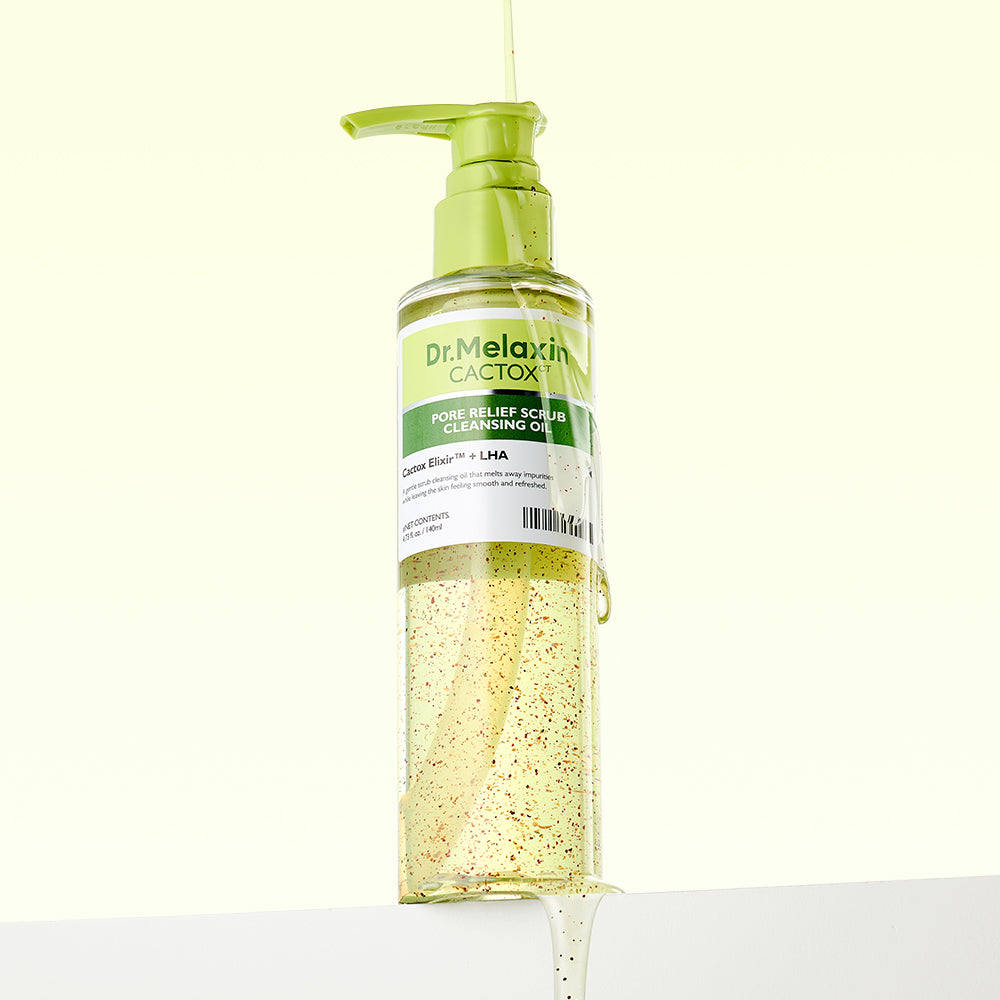 Dr.Melaxin Cactox Pore Relief Scrub Cleansing Oil 140ml