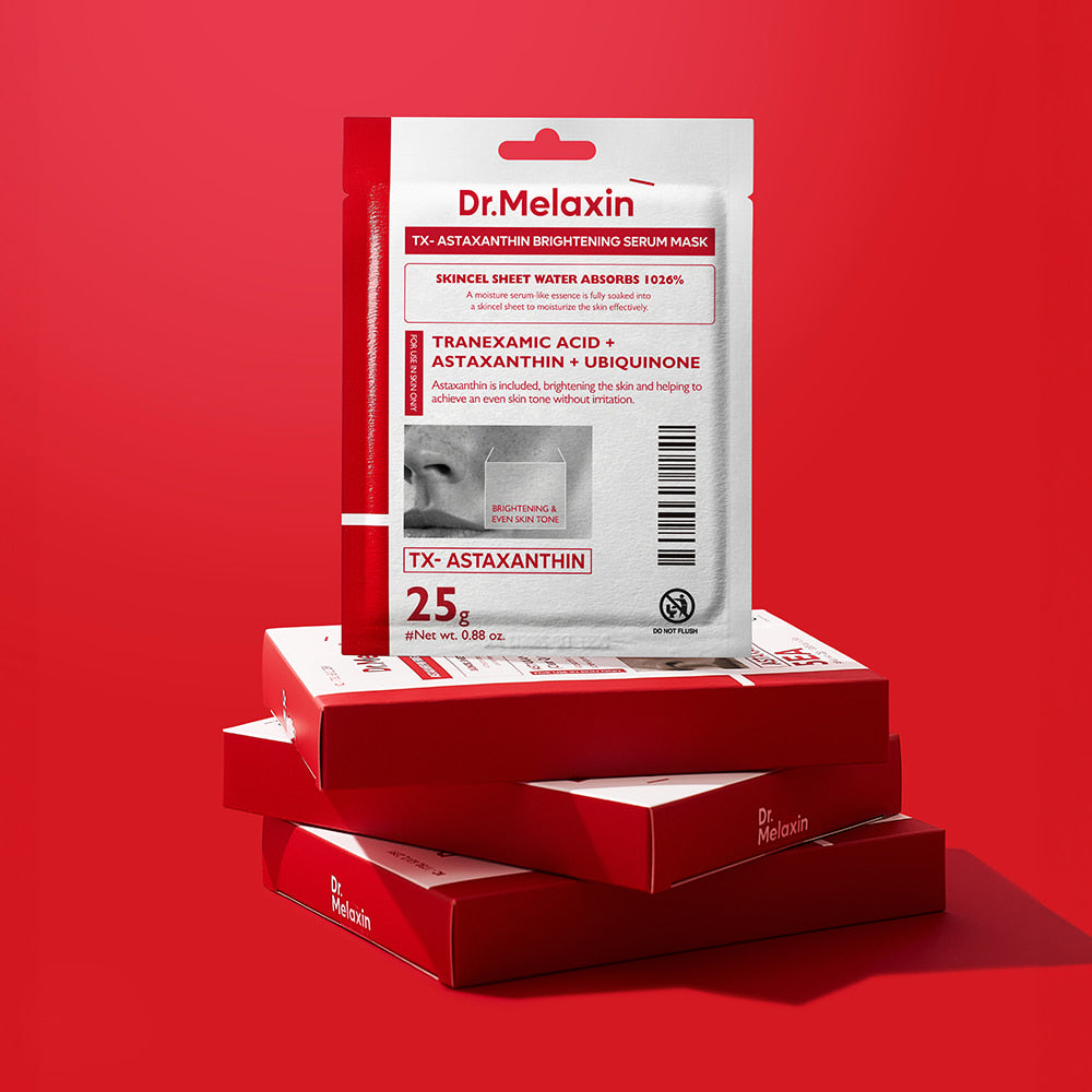 Dr.Melaxin TX-Astaxanthin Brightening Serum Mask 25g x 5ea