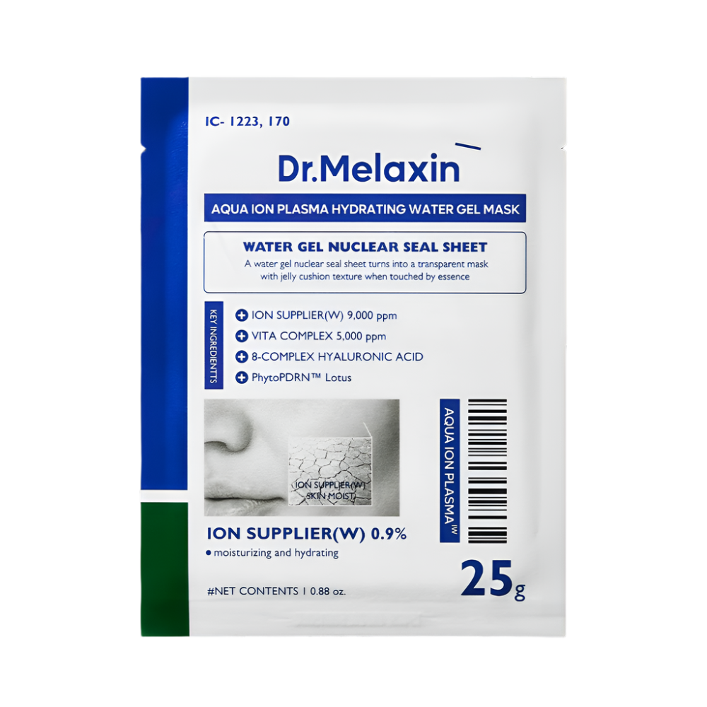 Dr. Melaxin Aqua Ion Plasma Hydrating Water Gel 5 Masks Pack DODO