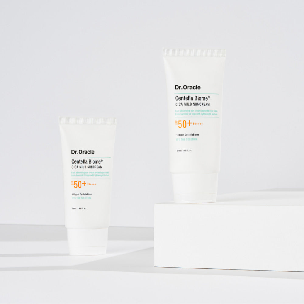 Dr.oracle Easy-Wash Centella Biome Cica Mild Suncream 50ml SPF50+