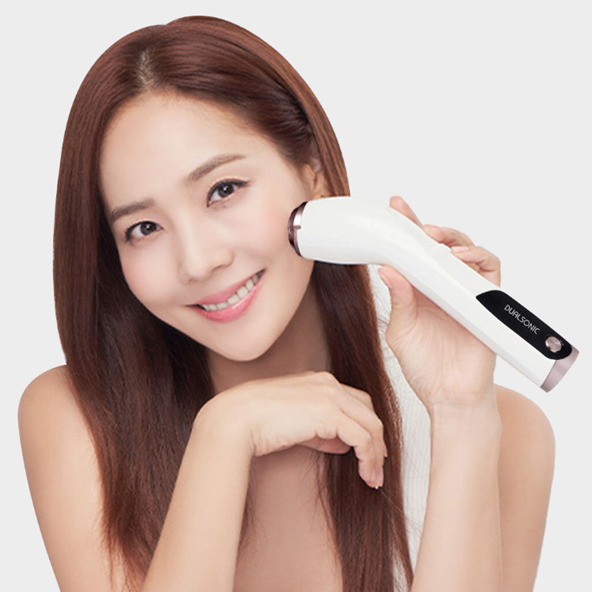 Dualsonic Focused Ultrasound Effect Beauty Device